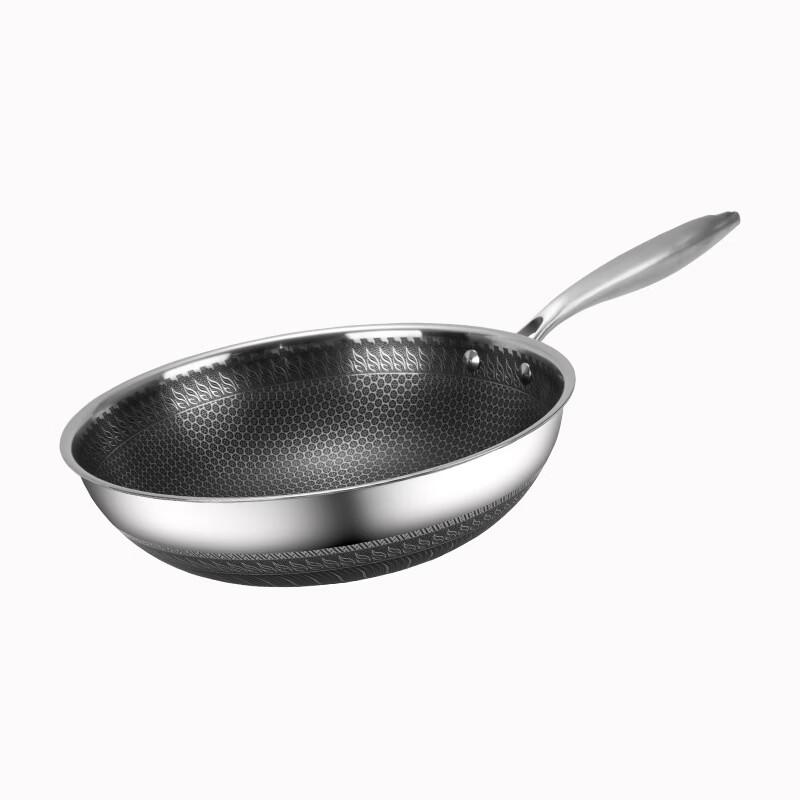 ZISIZ Double-Sided Honeycomb Non-Stick Soup Pot