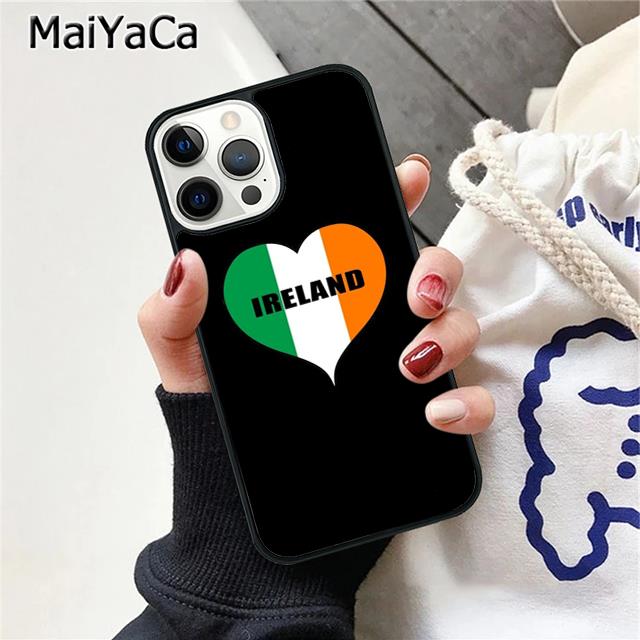 Ireland Irish Flag Phone Case Cover For iPhone 17 Air 16 16e 15 plus 11 12 13 14 pro max coque