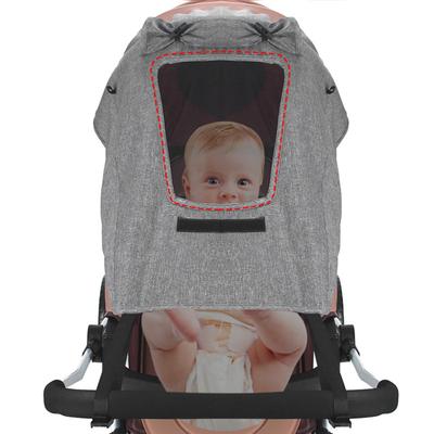 Baby Stroller Sunshade Pram Cover Rain And UV Protections with Adjustable Strap Fixing for Outdoor Travel Daily