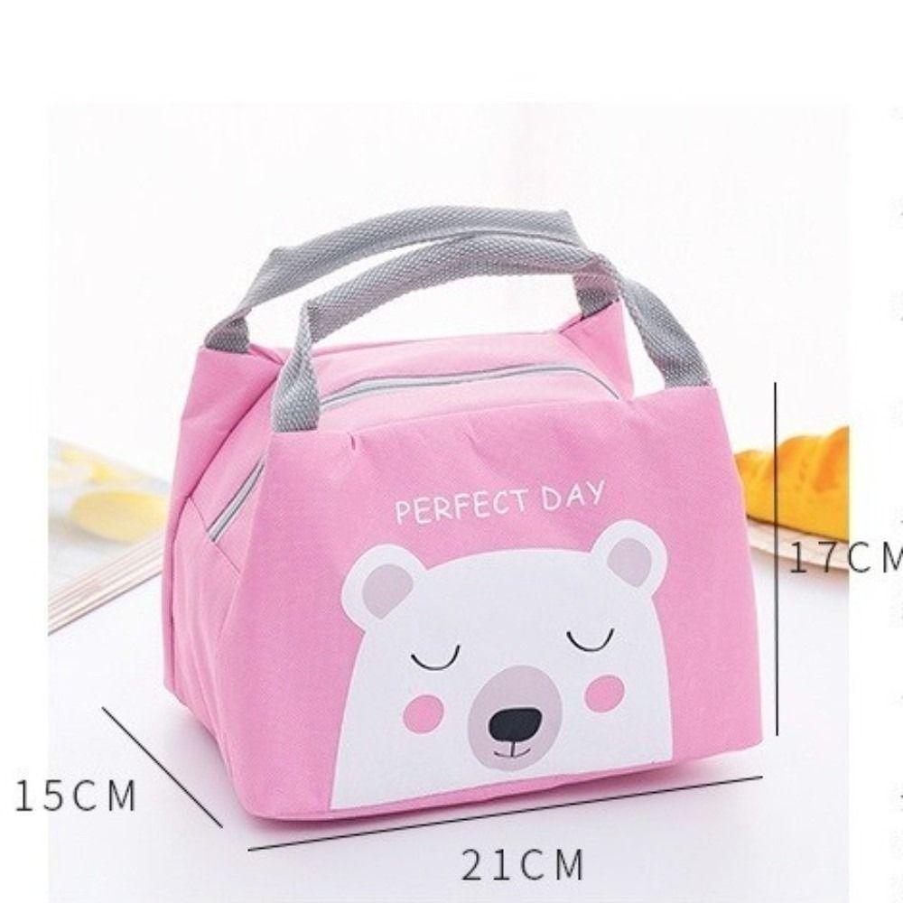 Portable Multifunctional Lunch Bag Thermal Large Capacity Waterproof Insulated Bag Thickened Cartoon Ice Pack Outdoor