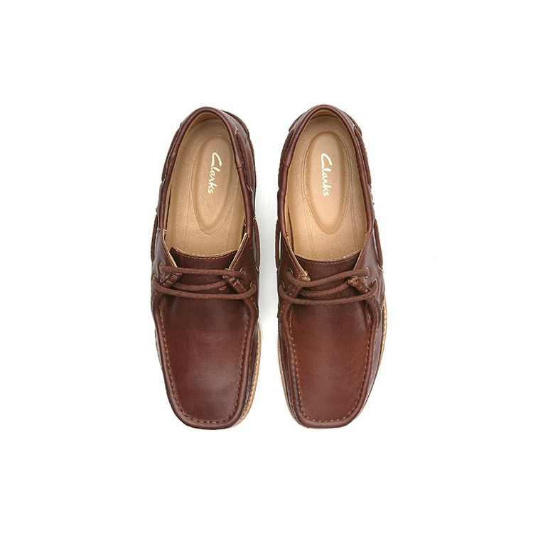 Clarks Leather Comfortable Simple Casual Shoes Men Shoes 261601417