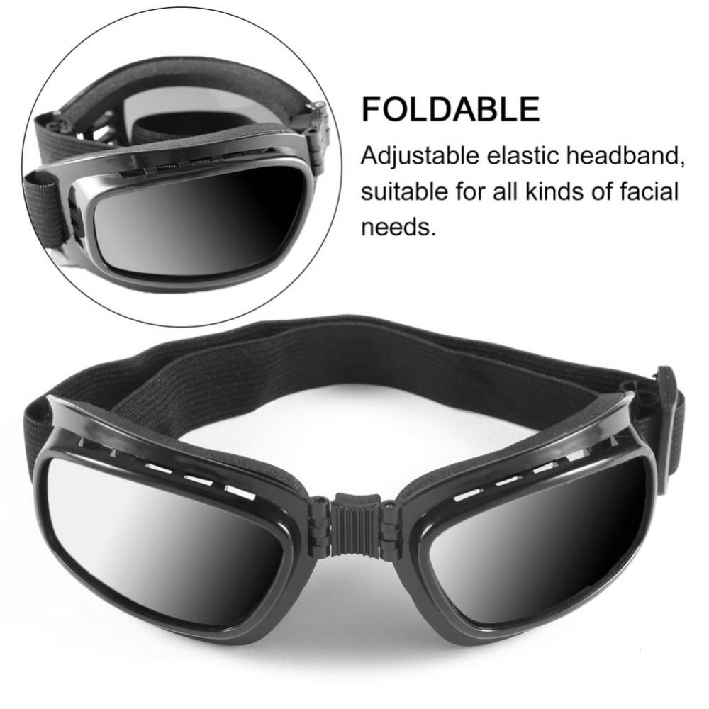 Motorcycle Goggles Glasses Multi-functional  Folding Anti Fog Windproof Ski Goggles Off Road Racing  Safety Eyewear