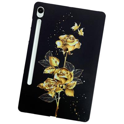Für Samsung Galaxy Tab S10 FE/S9 FE/Tab S10/S9 TPU Hülle Musterdruck Slim Tablet Schutzhülle