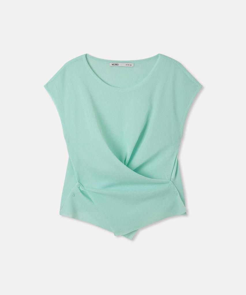 MIXXO Wrap Button Summer Knit_Miwkag719T
