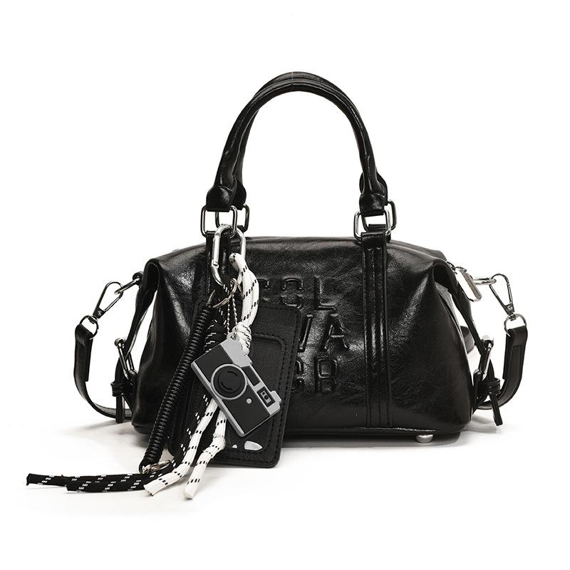 Women's Versatile Retro Boston Crossbody Bag