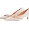 Temperament celebrity royal sister light and familiar style high heels with cheongsam engagement shoes are not tired and happy mother-in-law
