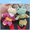 Cute Kimono Smiling Big Eyes Frog Plush Toy Keychain Pendant For Backpack Decor