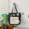 Japanese Ins Style Retro Portable Backpack College Student Junior High School Student Backpack Commuting Make-up Class Crossbody Backpack Female
