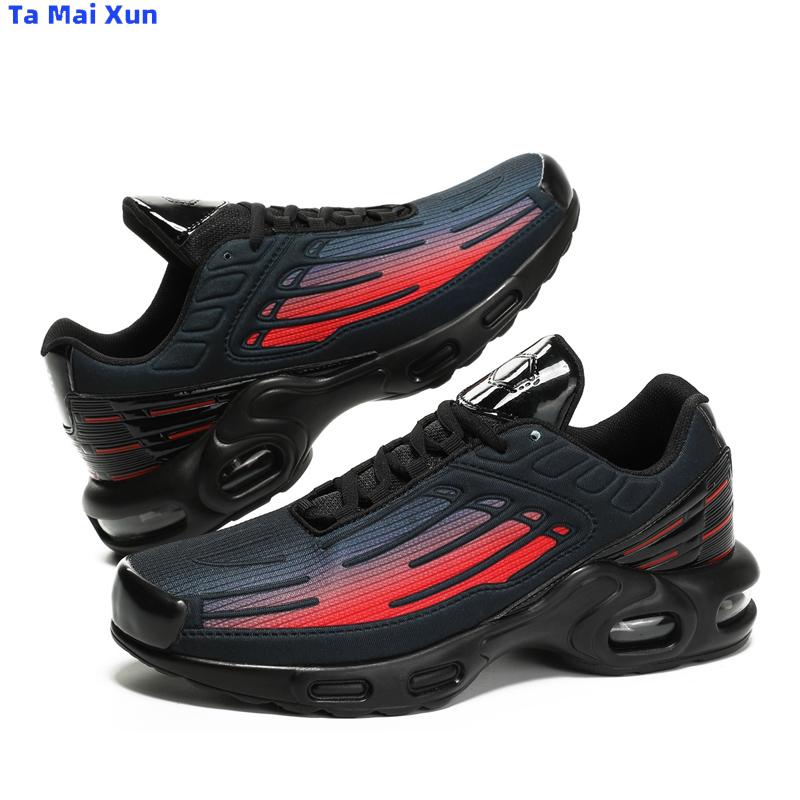 Shoe Size36-47 Men Low-top Air Cushion Sports Shoes Men Breathable Cozy Lightweight Cushioning Womens Casual Walking Sneakers