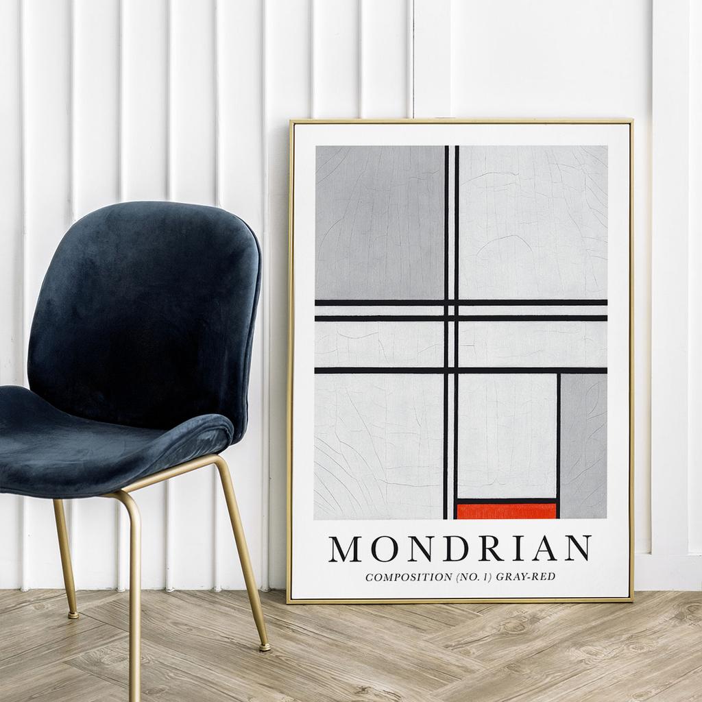 Plakat mondrian obrazy reprodukcje