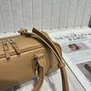 2025 Women's Cowhide Boston Bowling Bag: Versatile Shoulder & Messenger Bag for Commuting & Fashion