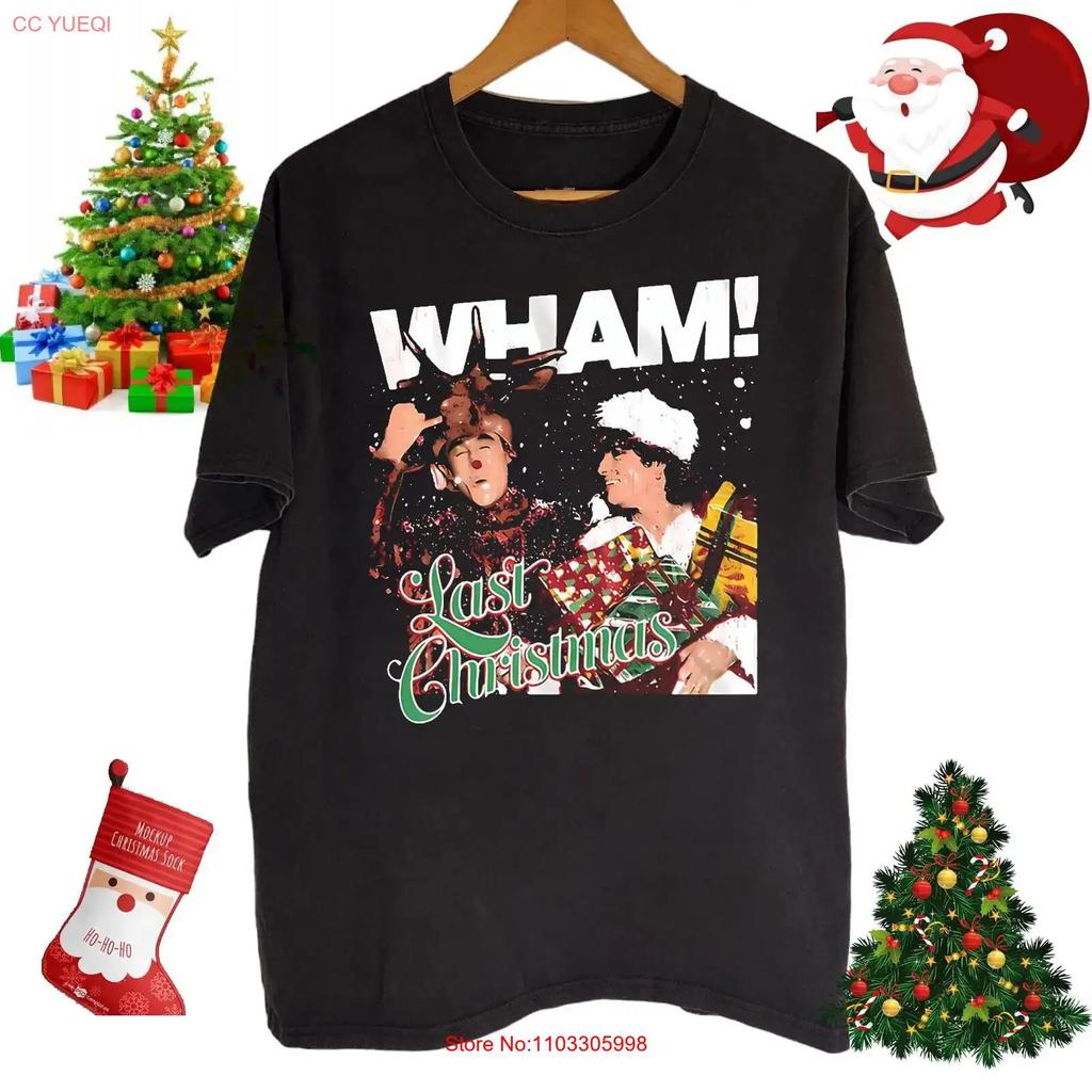 Wham Last Christmas T Shirt Xmas For Fans S 5xl Ds898 Vintage Comfortable Designer Clothes Casual Breathable Fashion