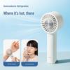 Deli Handheld Ice Compress Cooling Fan