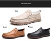 Herren Mokassins aus weichem Leder, Fahrschuhe, rutschfest, Übergröße Freizeitschuhe
