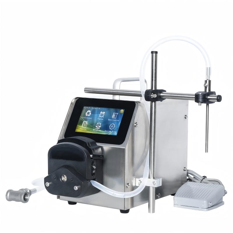 ZONESUN ZS-YTPP6001 Semi-Automatic Filling Machine Essential Oil Beverage Peristaltic Pump Filler Milk Perfume Cosmetic Bottle