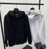 Stussy Hoodie Sweatshirt Buchstabenstickerei Lockerer Schnitt Lässig Paarkleidung Winter