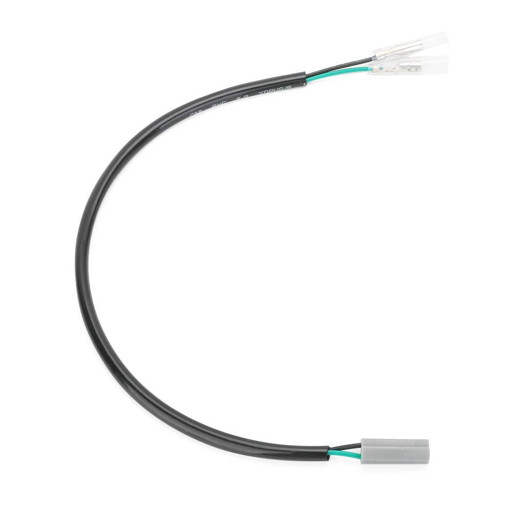 2 Pin License Plate Light Cable Plug Connector Wire Adapter For YAMAHA FJ-09 MT-09/SP Tracer MT-07