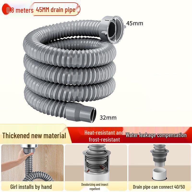 777 Flexible Kitchen Sink Drain Hose