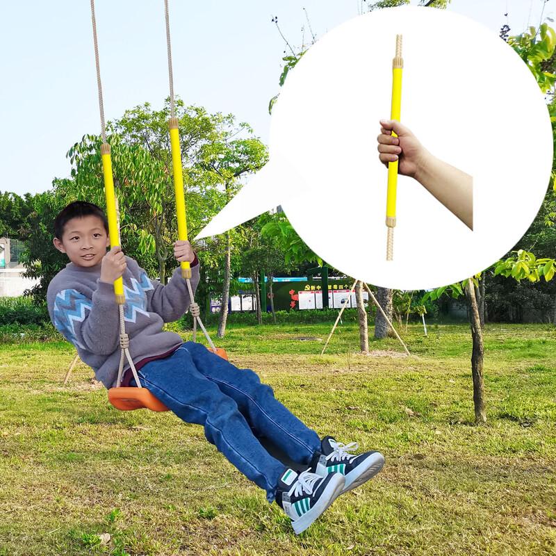 Kids Outdoor Curved Board Swing Seat