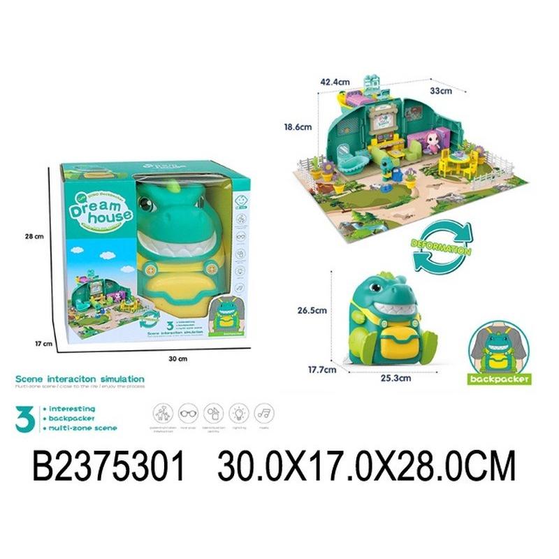 

Игровой набор No Mark 2375301 Домик-рюкзак для Куко