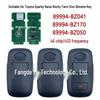 Compatible Remote Key for Southeast Asia Toyota Sparky, Raize, Rocky - Models 89994-BZ050/041/170