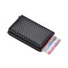 Men's Wallet Plus Women's Short RFID Leather Wallet OEM Custom Aluminum Frame Card Bag