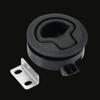 Round Flush Pull Slam for Latch for RV Boat Tralier Marine Deck for Hatch Locker