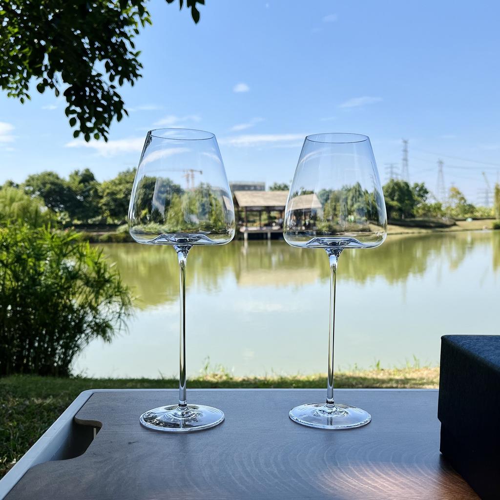 650ml Bardzo Cienki Kieliszek do Czerwonego Wina Puchar Bordeaux Burgundia Kieliszek do Szampana Kieliszek do Białego Wina Nieskazitelny Kieliszek do Wina Kempingowy