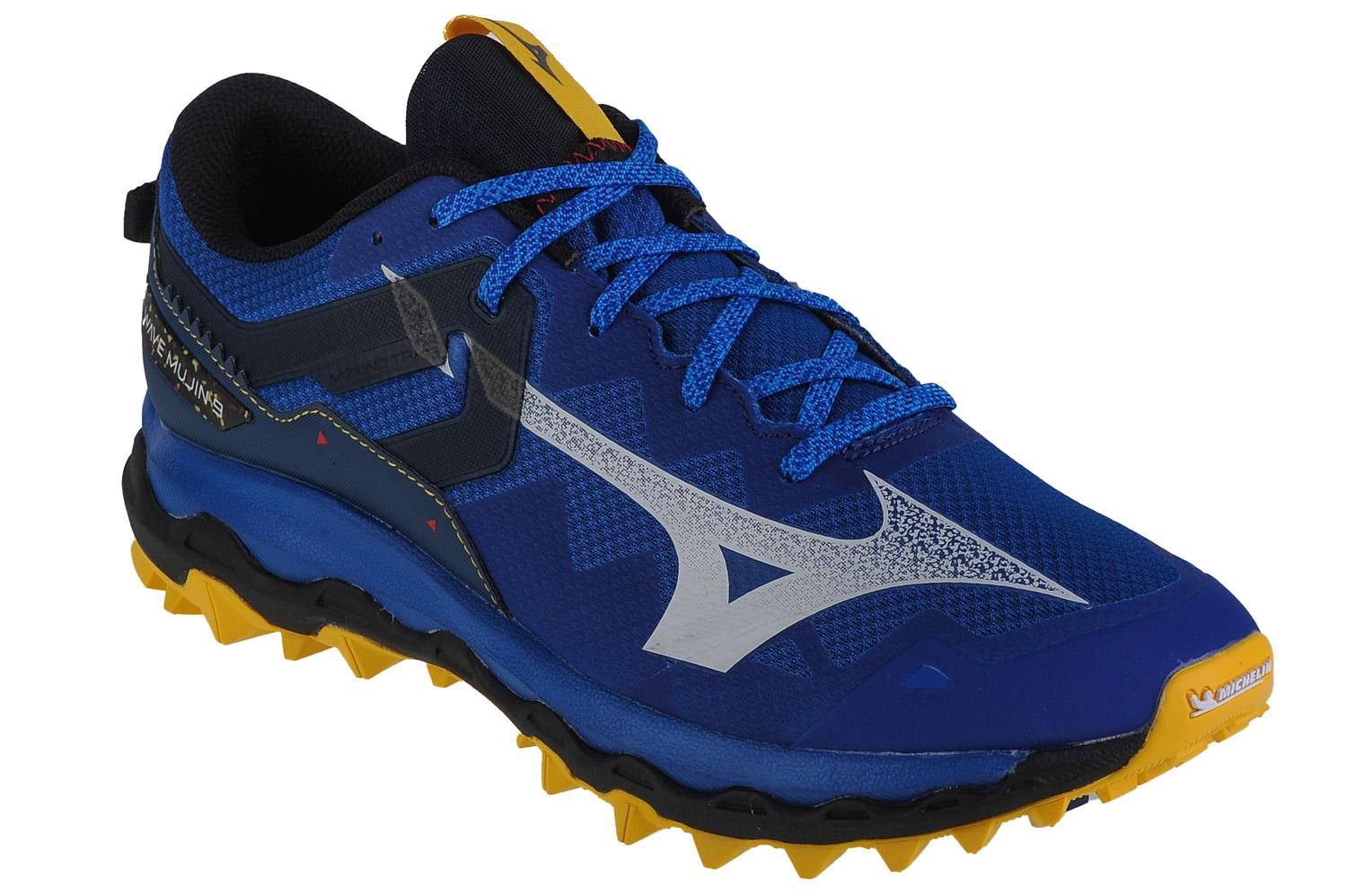 Mizuno Wave Mujin 9, Chaussures de course bleues pour hommes 41 bleu