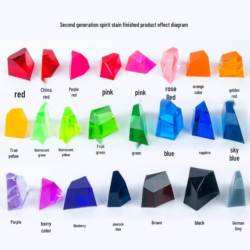 Pigment Żywicy Epoksydowej Essence Druga Generacja 24 Kolory 80g do DIY Ręcznie Robionych Form i Kleju Kroplą