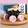 Inertial Off Road Car Toy For Kids With Large Wheels And Artistic Painting