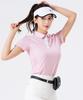 Down Blow Women'S Golf Wear Mesh Short Sleeve T-Shirt Db1103W