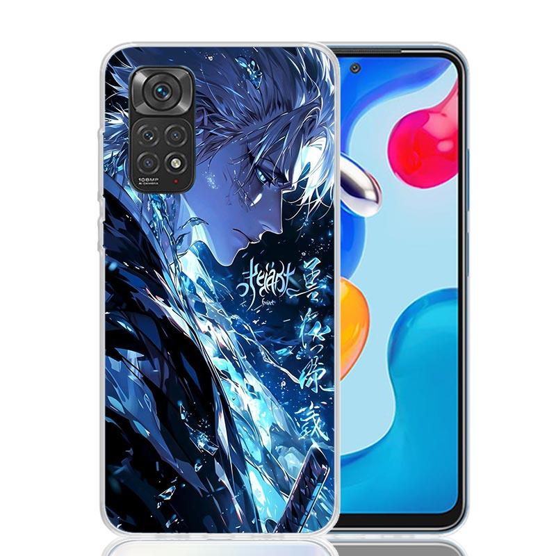 Hitsugaya Toushirou Bleach Phone Case For Xiaomi Redmi Note 15 14 13 12S 12 Pro Plus 11S 11E 11 11T 10S 10 Art Soft Pattern Cove
