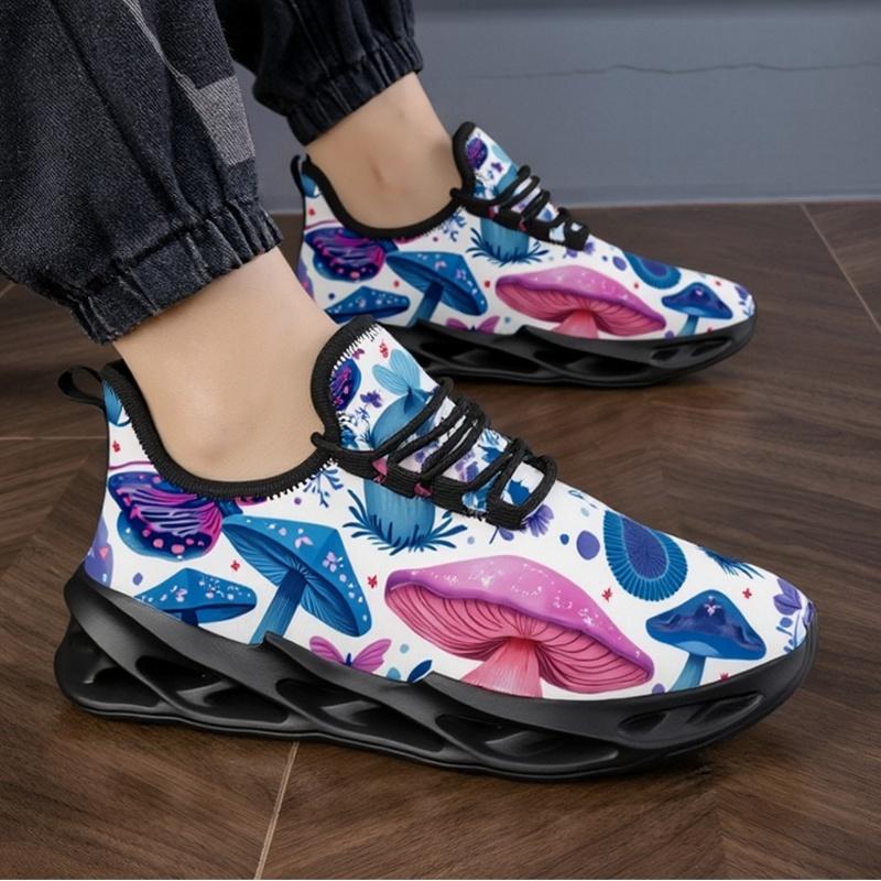 YRZL Sneakers For Men Lightweight Breathable Gym Running Shoes Non Slip Walking Shoes Comfortable Athletic Sports Shoes For Men