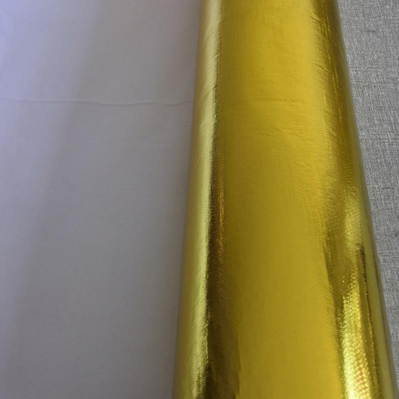 Gold Fiberglass Heat Insulation Tape Fireproof High-temperature Resistance Protective Film Sound Shield Cloth Car