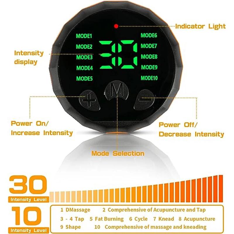 Electronic Muscle Stimulator Abs Stimulator Muscle Toner Ab Machine Trainer For All Body Strength Training Workout Equipment