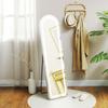 Full-Length LED Arched Mirror, 3 Colors, Memory Function, 150 x 40 cm, Silver