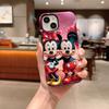 Disney phone case, double-layer protective cover, suitable for iPhone X/XS/SE/7/8/11/12/13/14/15/16/17 Pro Max Plus