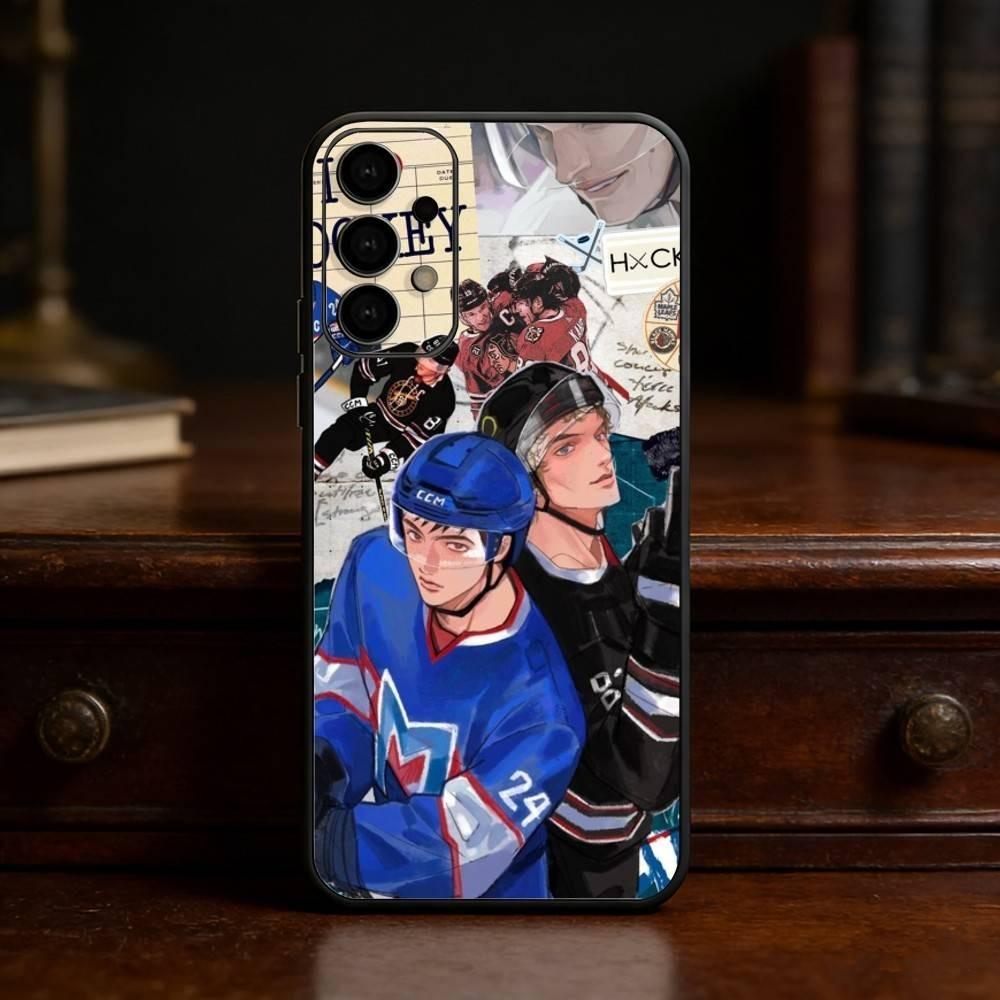 LGBTQ H-Heated R-Rivalry Ice Hockey Phone Case For Samsung S25,S24,S21,S22,S23,S30,Ultra,S20,Plus,Fe,Lite Black Shell