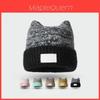 Cappello in Maglia da Donna Autunno Inverno Acrilico Caldo Antivento Accogliente Stile Pullover Per Uso Casual all'Aperto