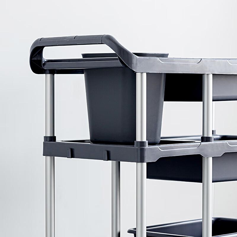 Commercial Restaurant 3-Tier Plastic Utility Cart