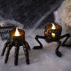 Halloween Tea Light Candles Skeleton Hand Flameless LED Candles 8.5cm/3.3inch Flameless Lamp For Halloween