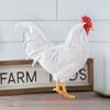 Metal Rooster Decoration Wall or Door Decor Rooster Sign Realistic Rooster Decoration for Farmhouse Living Room Porch Yard Decor