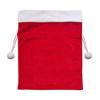 Red Velvet Red Santa Claus Gift Bags Large Capacity Santa Claus Bags  for Christmas
