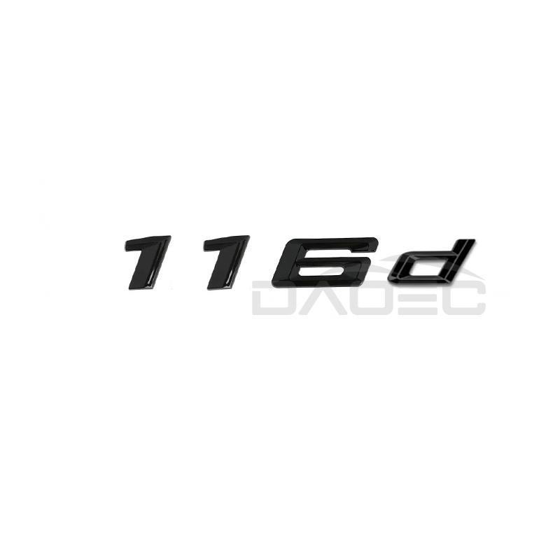 Car Rear Trunk Words Logo Badge Emblem Decals Decoration Sticker For BMW 1 Series 116d 118d 120d 125d 130d 135d 140d F20 F21 F40