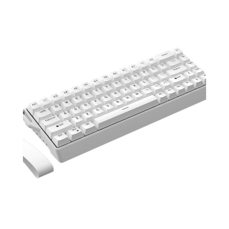 K68 Three-Mode Wired RGB Mechanical Gaming Keyboard, 68 Keys