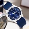 SANDA 6358 Fashion Men's Quartz Watch Calendar Luminous Waterproof Silicone Strap Sports Student Watches for Man Reloj Hombre