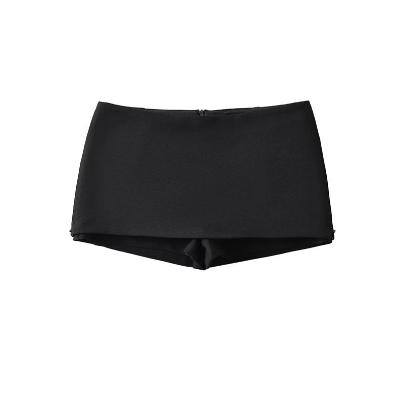 2025 Spring Women's Low-Waist Ultra-Short Hip-Hugging Skirt Shorts