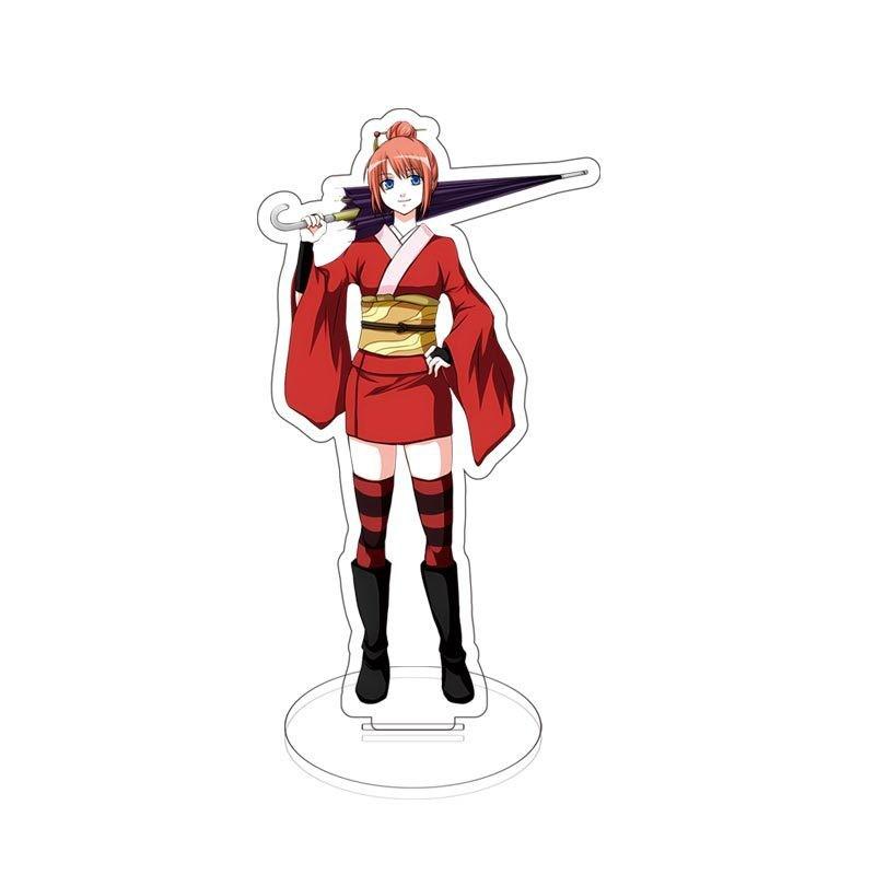 Silver Soul. Animation Standing Brand, Sakata Yinshi, Shimura Shinhachi, Kagura, Acrylic Standing Brand, Creative Ornament