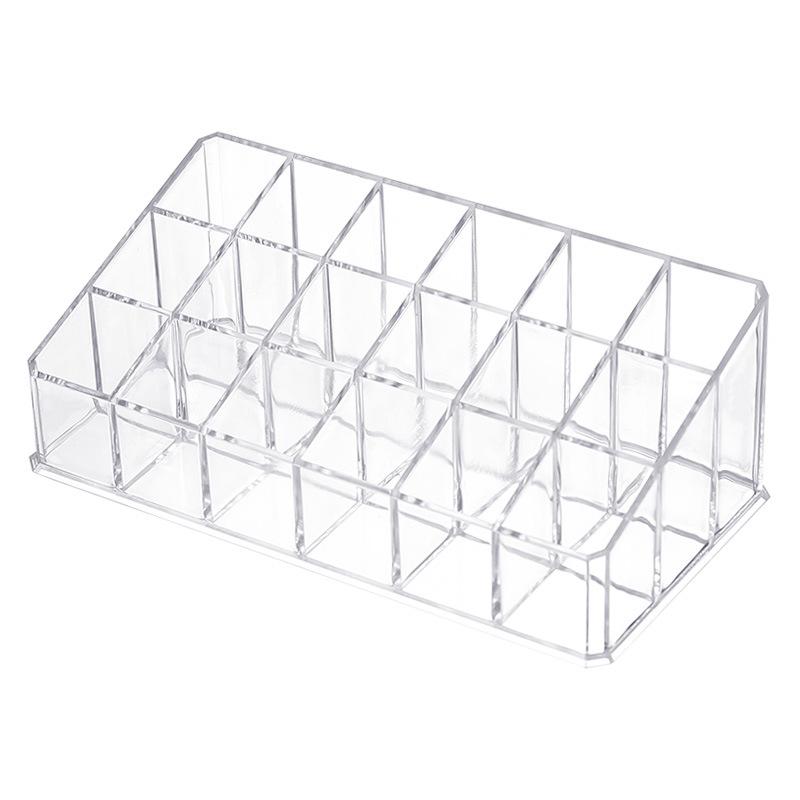 36 Clear Lipstick Organizer Nail Polish Eyebrow Pencil Display Stand Desktop Makeup Organizer Lipstick Organizer